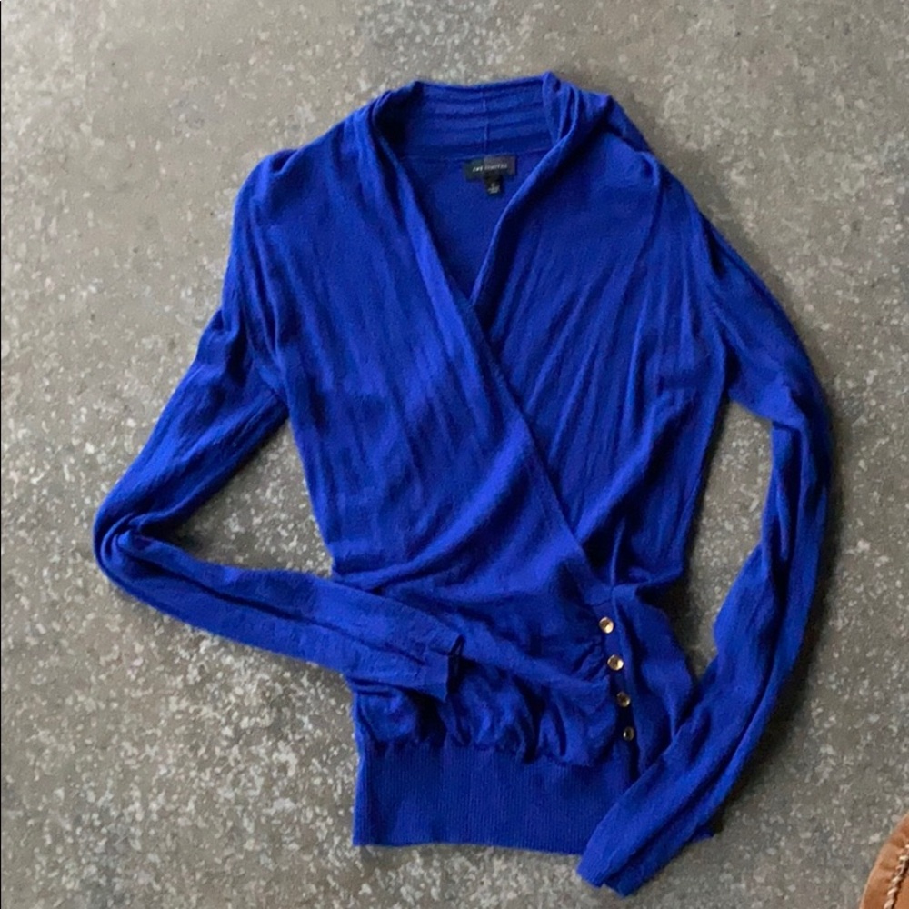 The Limited Wrap Blouse